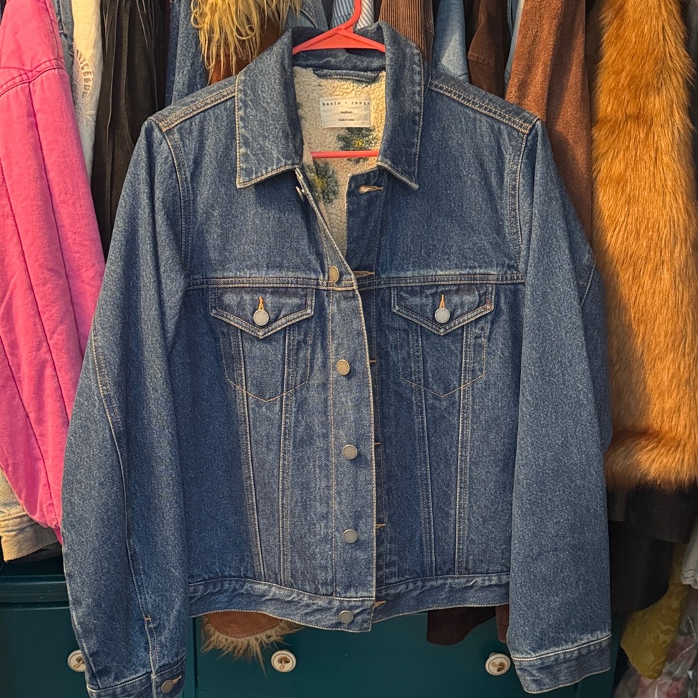 Women’s Blue Denim Jacket by Zara - Classic Trucker Style